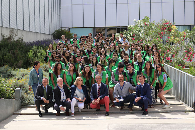 Participantes en el curso de animación científica (PARQUE DE LAS CIENCIAS)