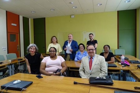 Momento de bienvenida institucional al grupo de la Universidad de Jackson, Estados Unidos (EASP) Momento de bienvenida institucional al grupo de la Universidad de Jackson, Estados Unidos (EASP)