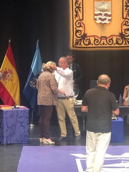 Trinidad Herrera ha sido reelegida como alcaldesa de Almuñécar (PP ALMUÑÉCAR) Trinidad Herrera ha sido reelegida como alcaldesa de Almuñécar (PP ALMUÑÉCAR)