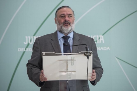 Pablo García, delegado del Gobierno Andaluz en Granada, en una comparecencia de prensa (JUNTA) Pablo García, delegado del Gobierno Andaluz en Granada, en una comparecencia de prensa (JUNTA)