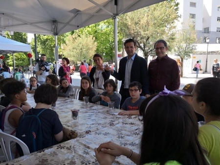 Francisco Cuenca en un acto cuando era alcalde de Granada Francisco Cuenca en un acto cuando era alcalde de Granada