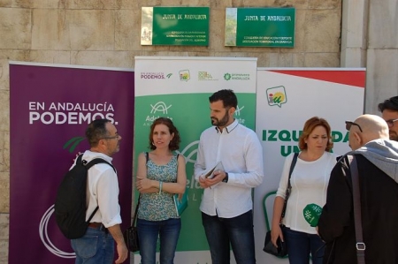 Jesús Fernández y Ana Villaverde han valorado el proyecto de presupuestos de la Junta (ADELANTE SNDALUCIA) Jesús Fernández y Ana Villaverde han valorado el proyecto de presupuestos de la Junta (ADELANTE SNDALUCIA)