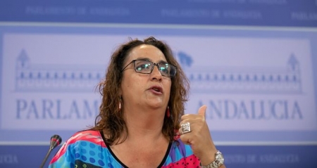 Angela Águilera, presidenta del Grupo parlamentario de Adelante Andalucía (JESÚS PRIETO / EUROPA PRESS) Angela Águilera, presidenta del Grupo parlamentario de Adelante Andalucía (JESÚS PRIETO / EUROPA PRESS)