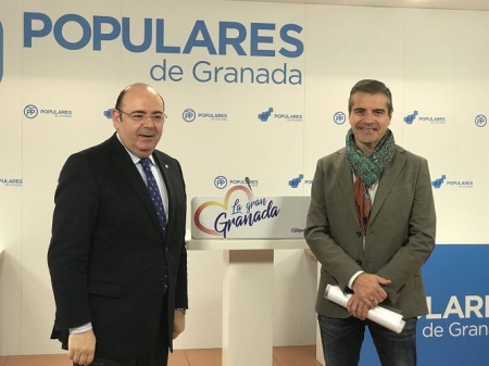 Sebastian Pérez junto a Cesar Díaz (PP) Sebastian Pérez junto a Cesar Díaz (PP)