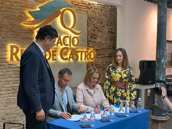 Firma del acuerdo entre CS y PP (CS MOTRIL)