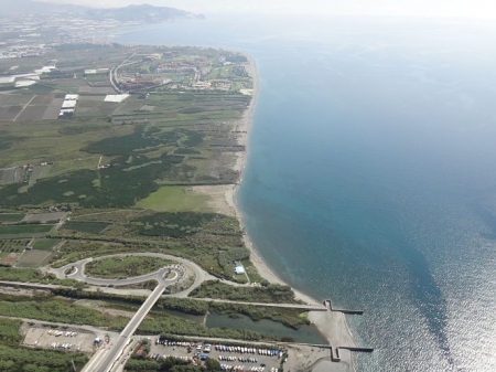 zona aérea del Delta del Guadalfeo (SERVICIO PROVINCIAL DE COSTAS)