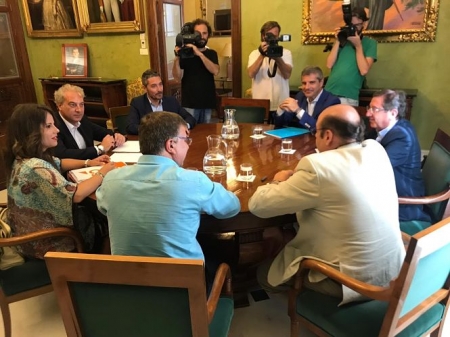 Reunión entre miembros de CS y PP (CS) Reunión entre miembros de CS y PP (CS)