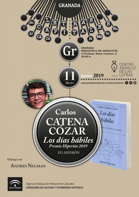 Carlos catena presentará su poemario (JUNTA) Carlos catena presentará su poemario (JUNTA)