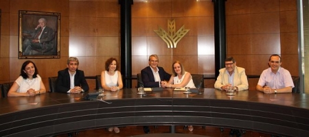 Reunión entre Caja Rural y Faecta (CAJA RURAL DE GRANADA) Reunión entre Caja Rural y Faecta (CAJA RURAL DE GRANADA)