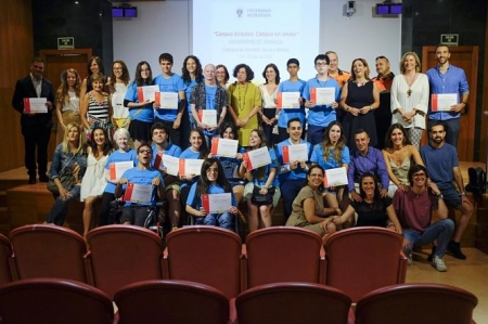 Participantes en el Campus inclusivo de la UGR (FUNDACIÓN ONCE) Participantes en el Campus inclusivo de la UGR (FUNDACIÓN ONCE)