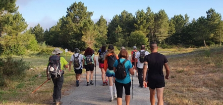 los vecinos de Cúllar Vega y Armilla durante el Camino de Santiago (AYTO. CULLAR VEGA) los vecinos de Cúllar Vega y Armilla durante el Camino de Santiago (AYTO. CULLAR VEGA)
