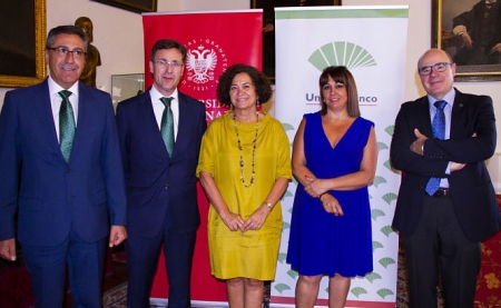 Unicaja Banco y la UGR han renovado su convenio (UGR) Unicaja Banco y la UGR han renovado su convenio (UGR)