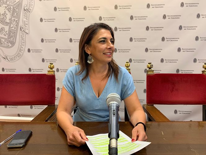Raquel Ruz, viceportavoz del PSOE en el Ayuntamiento de Granada (PSOE)