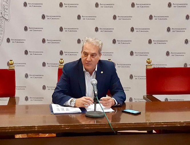 José Antonio Huertas, Alcalde en funciones en el Ayuntamiento de Granada (AYTO. GRANADA)