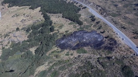 El incendio de Sierra Nevada ya está extinguido (INFOCA) El incendio de Sierra Nevada ya está extinguido (INFOCA)