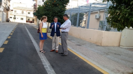 El concejal de urbanismo, Luis González ha visitado Casillas Bajas (AYTO. GRANADA)