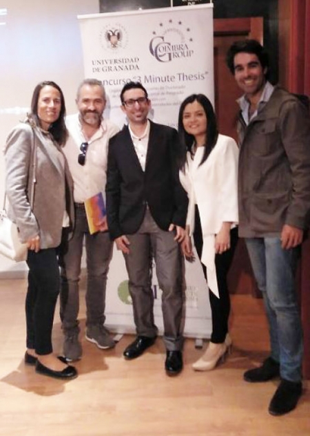 Los investigadores de la UGR que han llevado a cabo este trabajo (UGR) Los investigadores de la UGR que han llevado a cabo este trabajo (UGR)