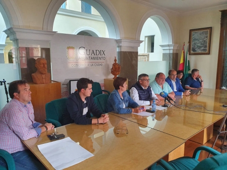 Rueda de prensa para hacer balance de las Fiestas de Guadix (AYTO. GUADIX)