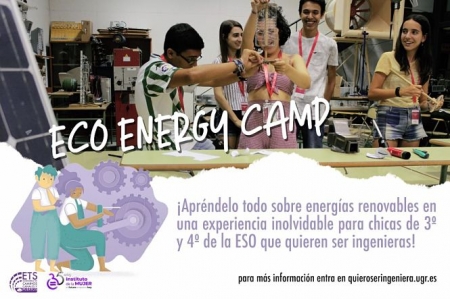 Cartel del Campus de energías renovables para chicas (UGR) Cartel del Campus de energías renovables para chicas (UGR)
