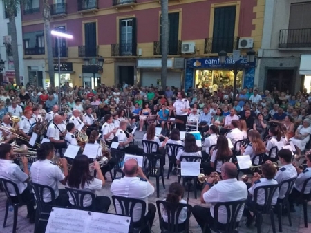La Banda Municipal de Música de Almuñécar durante un concierto (AYTO. ALMUÑÉCAR) La Banda Municipal de Música de Almuñécar durante un concierto (AYTO. ALMUÑÉCAR)