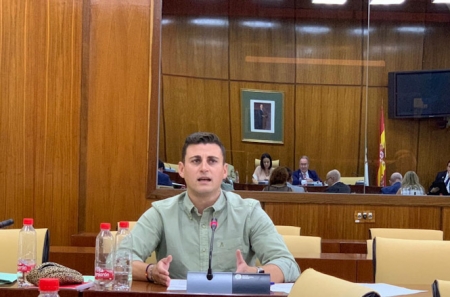 Rafael Caracuel en el Parlamento de Andalucia (PP) Rafael Caracuel en el Parlamento de Andalucia (PP)