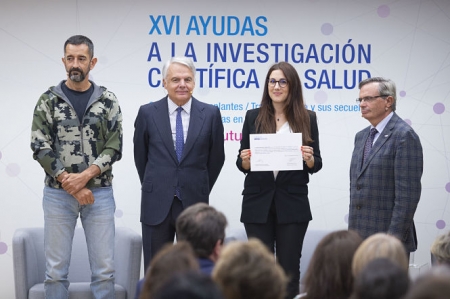 Entrega de la ayuda de la Fundación Mutua Madrileña (UGR) Entrega de la ayuda de la Fundación Mutua Madrileña (UGR)