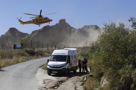 Lugar donde se ha producido la explosión (ÁLEX CÁMARA / EUROPA PRESS) 