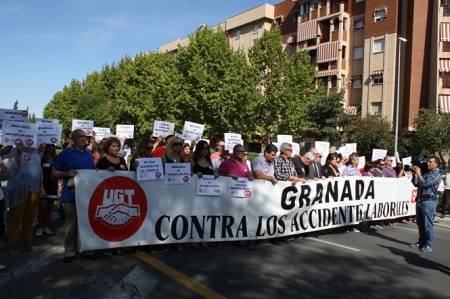 Concentración de UGT contra los accidentes laborales (UGT) Concentración de UGT contra los accidentes laborales (UGT)