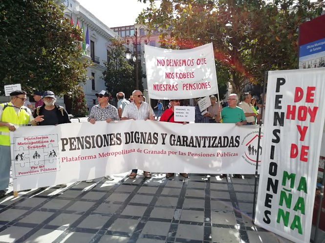 Concentración anterior de lso pensionistas