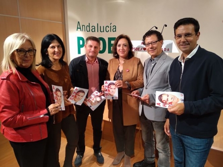 Miembros del PSOE han presentado el programa cultural de la formación (PSOE)