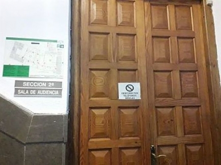 Sala de la audiencia provincial 