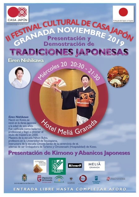 Cartel del II Festival cultural `Casa Japón` (AYTO. GRANADA) Cartel del II Festival cultural `Casa Japón` (AYTO. GRANADA)