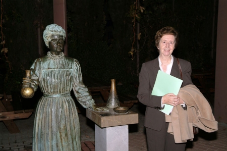 Margarita Salas en el parque de las Ciencias Margarita Salas en el parque de las Ciencias