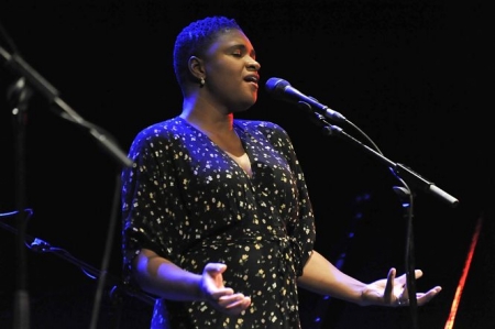 Momento de la actuación de Lizz Wright (JAZZ GRANADA) Momento de la actuación de Lizz Wright (JAZZ GRANADA)