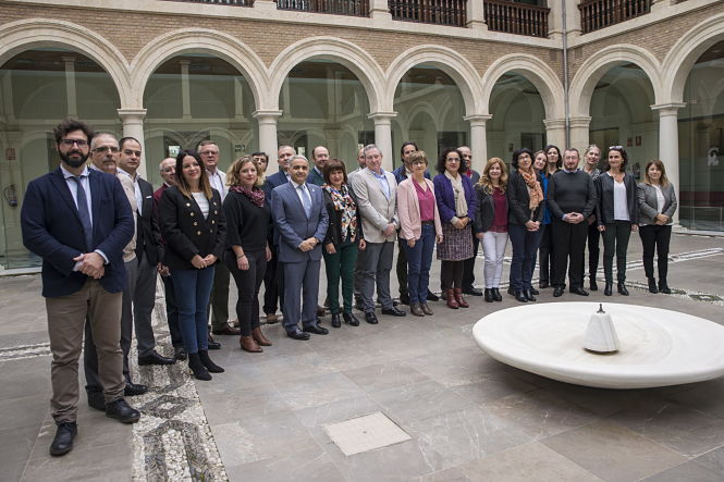 Recepción a la Delegación francesa (JUNTA) 