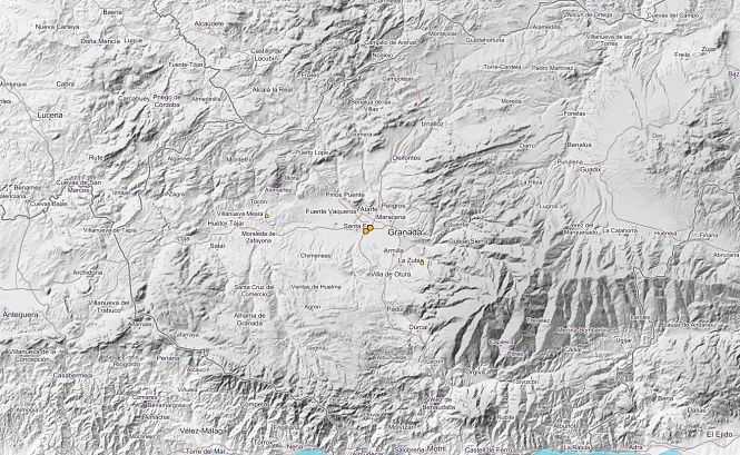 Terremoto con epicentro en Vegas del Genil 
