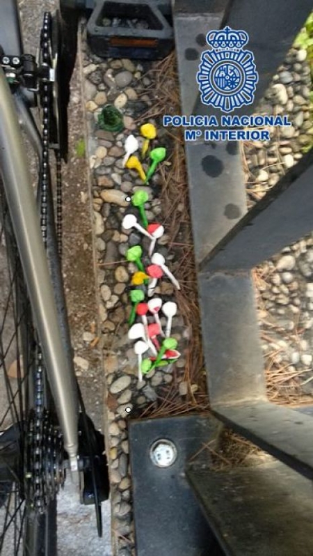 Foto de una de las bicicletas (POLICÍA NACIONAL) Foto de una de las bicicletas (POLICÍA NACIONAL)