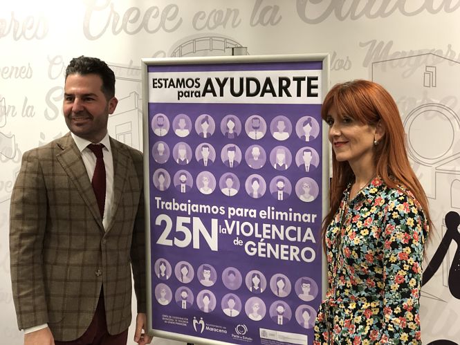 Presentación de las actividades por el dia internacional contra la violencia de géenro (AYTO. MARACENA)