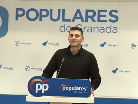 Rafael Caracuel en rueda de prensa (PP) Rafael Caracuel en rueda de prensa (PP)