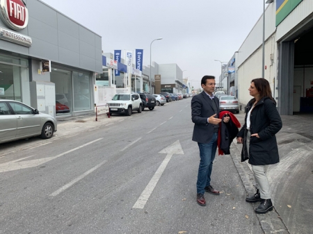 Visita al Polígono (PSOE) Visita al Polígono (PSOE)