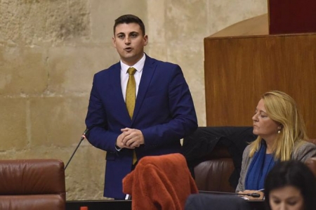 El parlamentario andaluz del PP Rafael Caracuel en el Parlamento de Andalucía(PP) El parlamentario andaluz del PP Rafael Caracuel en el Parlamento de Andalucía(PP)