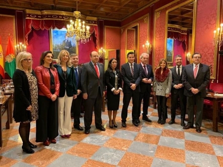 Marta Bosquet ha visitado el Ayuntamiento de Granada (AYTO. GRANADA) 