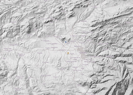 Zona del terremoto en Atarfe 6 de diciembre 2019 (INSTITUTO GEOGRÁFICO NACIONAL) Zona del terremoto en Atarfe 6 de diciembre 2019 (INSTITUTO GEOGRÁFICO NACIONAL)