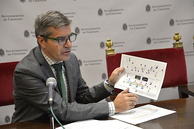 El edil de Movilidad y Protección Ciudadana de Granada, César Díaz (AYUNTAMIENTO) 