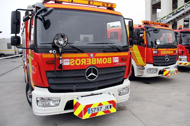 Camión de Bomberos de Granada (EUROPA PRESS/DIPGRA) 