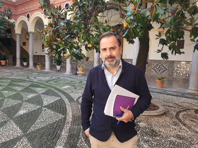 Jacobo Calvo concejal del PSOE en el Ayuntamiento de Granada (PSOE) 