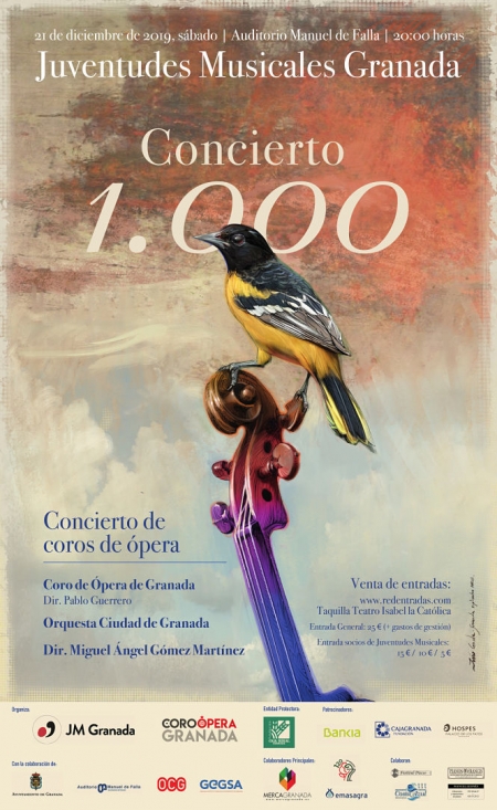 Juventudes Musicales dará su concierto 1000