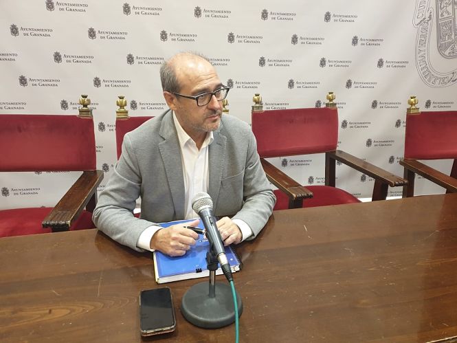 El concejal del PSOE en el Ayuntamiento de Granada José María Corpas (PSOE) 