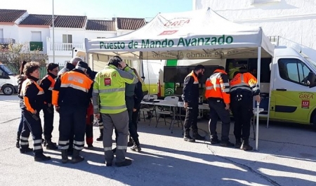 Puesto de mando avanzado del GREA en Zújar (112) Puesto de mando avanzado del GREA en Zújar (112)