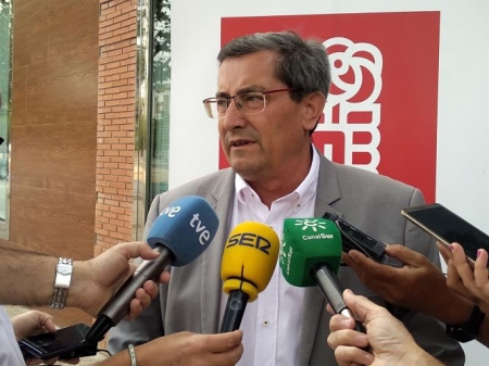 El secretario general del PSOE de Granada, José Entrena (PSOE) El secretario general del PSOE de Granada, José Entrena (PSOE)